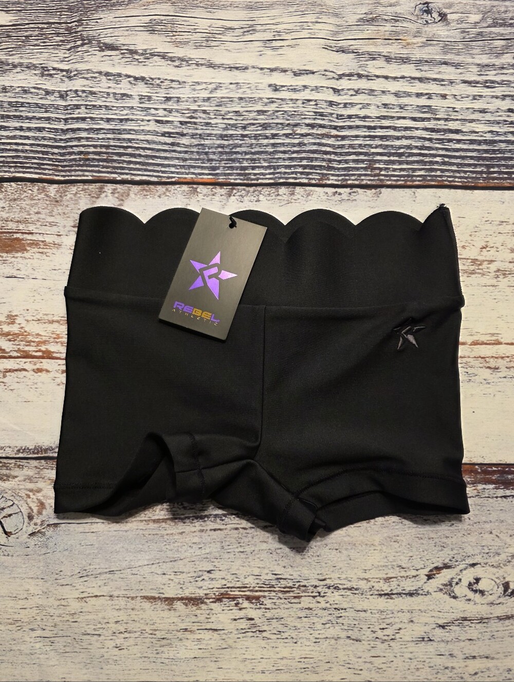 Rebel Athletic YOUTH Medium Scallop Shorts